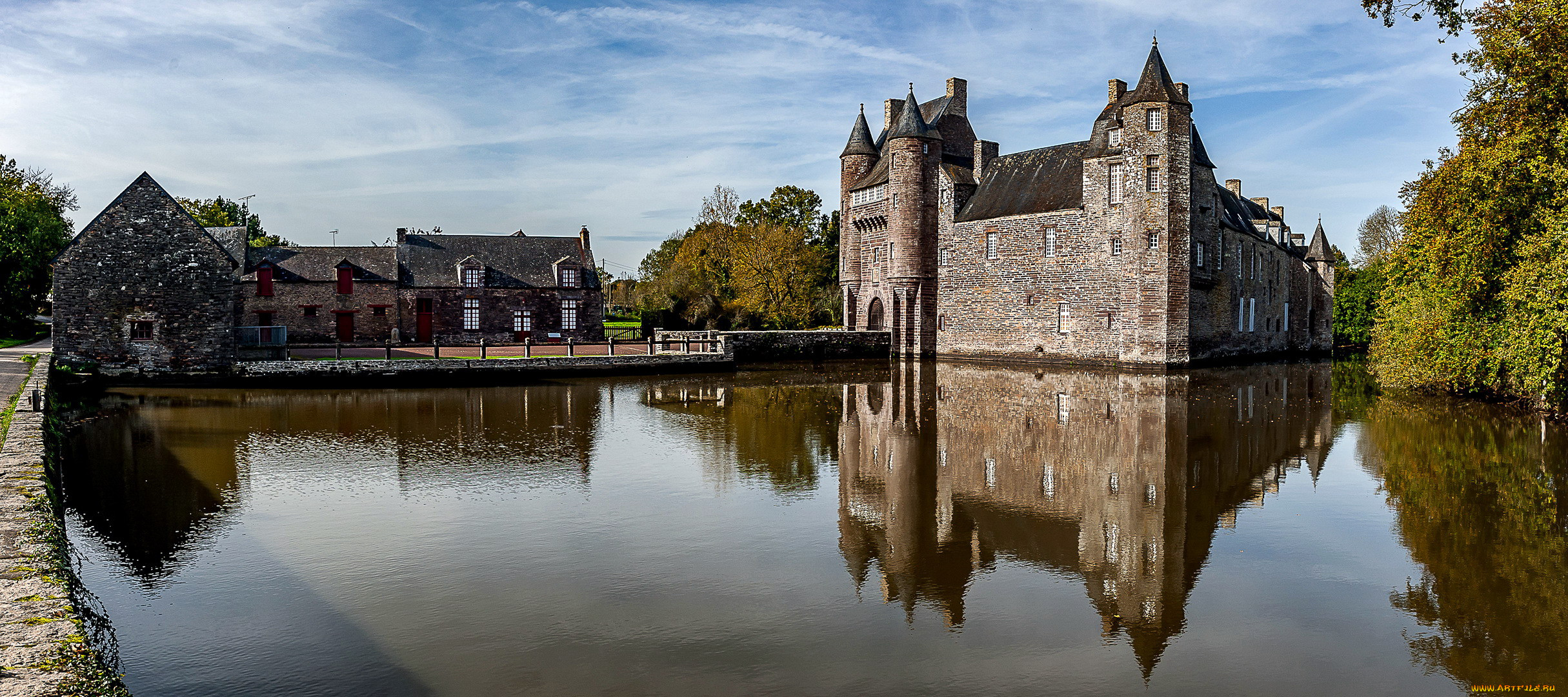 chateau de trecesson, ,  , chateau, de, trecesson